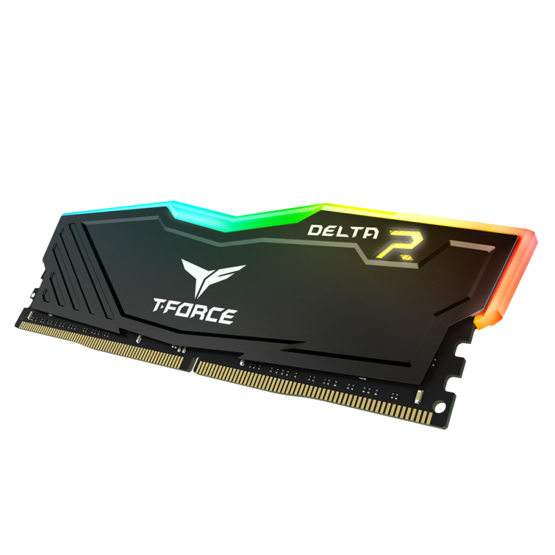 TEAM GROUP T-FORCE DELTA RGB 16GB 5600 DDR5 BLACK TEAM GROUP T-FORCE DELTA RGB 16GB 5600 DDR5 BLACK