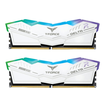TEAM GROUP T-FORCE DELTA RGB DDR5 2X16GB 6400 WHITE TEAM GROUP T-FORCE DELTA RGB DDR5 2X16GB 6400 WHITE