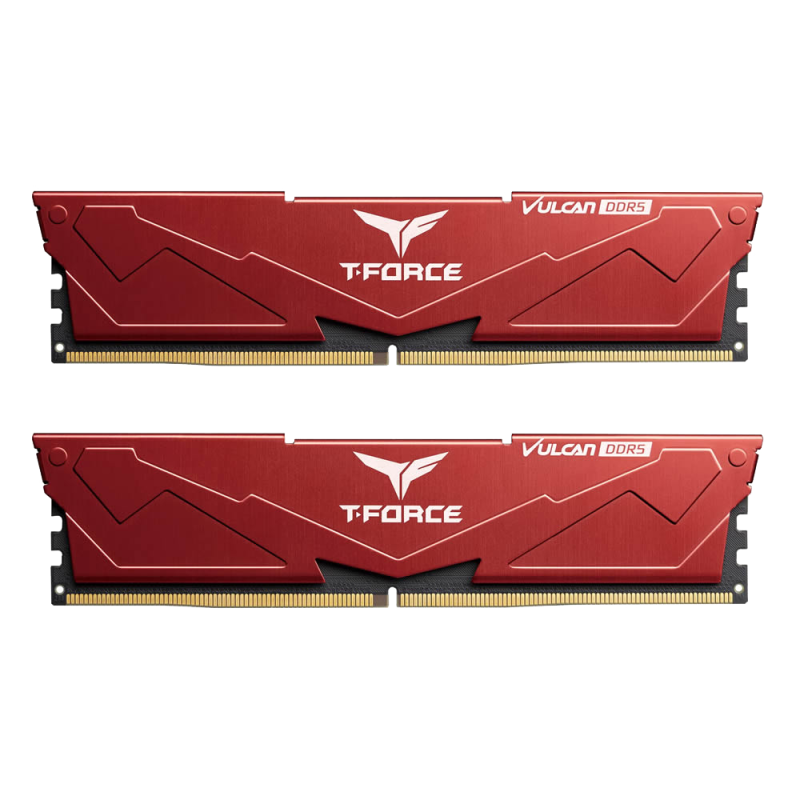 TEAM GROUP T-FORCE VULCAN 32GB 5200 DDR5 SET ( 2x16GB ) RED