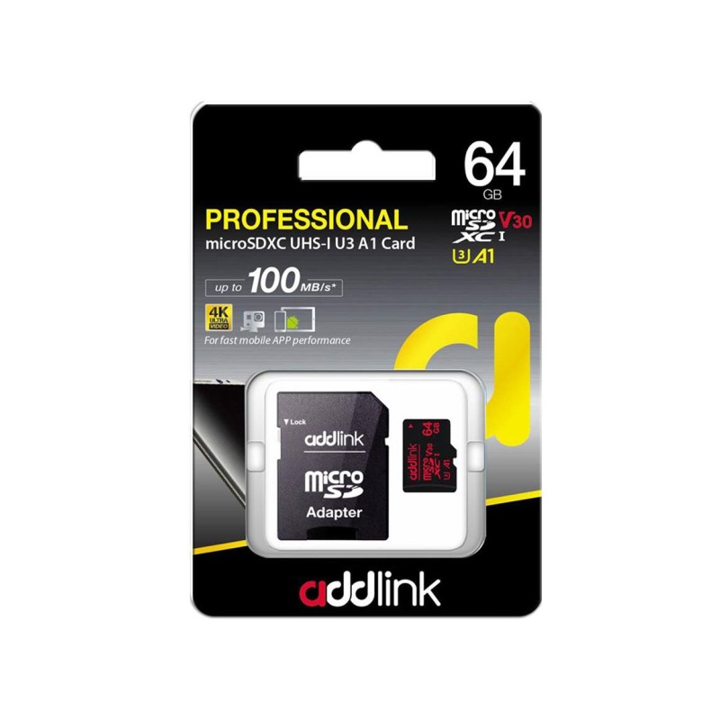 SD CARD ADDLINK 64GB SD CARD ADDLINK 64GB