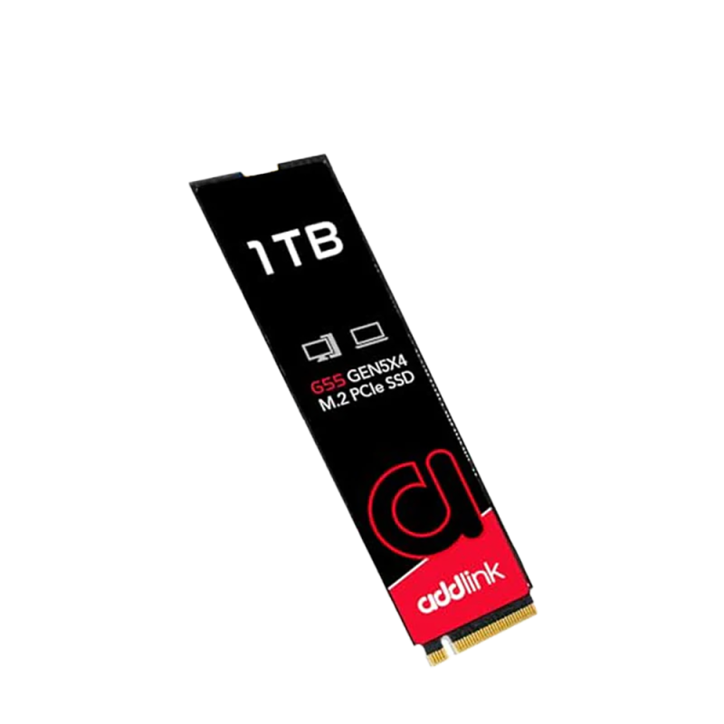 ADDLINK 1TB G55 PCIe GEN5X4 NVMe ( Upto R:10300 , W:9000) ADDLINK 1TB G55 PCIe GEN5X4 NVMe ( Upto R:10300 , W:9000)