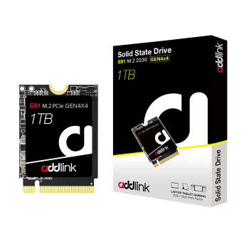 Addlink S91 M.2 2230 PCIe GEN4X4 NVMe 1TB Addlink S91 M.2 2230 PCIe GEN4X4 NVMe 1TB