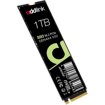 ADDLINK 1TB S93 M.2 2280 PCIe GEN4X4 NVMe 1.4 ( Upto R:7200 ,W:6100) ADDLINK 1TB S93 M.2 2280 PCIe GEN4X4 NVMe 1.4 ( Upto R:7200 ,W:6100)