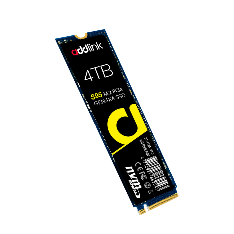 Addlink S95 M.2 2280 4 TB PCIe GEN4X4 NVMe 1.4 Addlink S95 M.2 2280 4 TB PCIe GEN4X4 NVMe 1.4