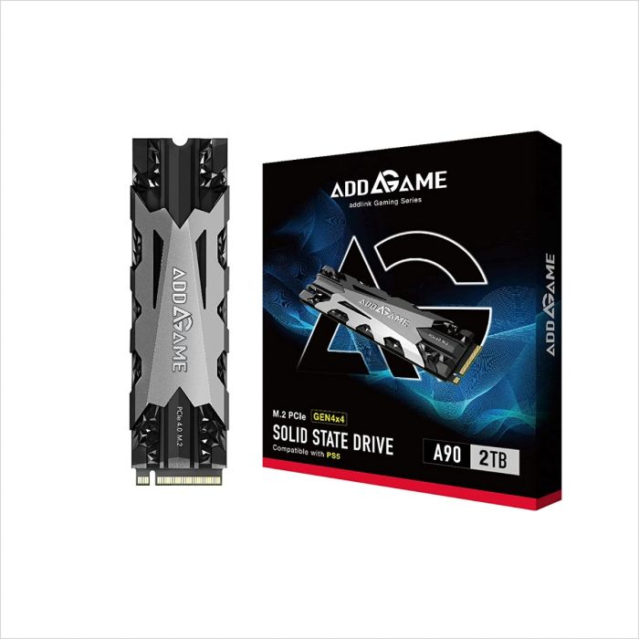 ADDLINK 2TB A90 M.2 2280 PCIe GEN4X4 NVMe ( Up to R:5500 , W:4400) PS5