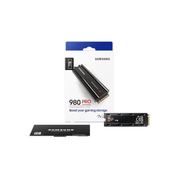 Samsung 980 Pro M.2 1TB NVMe PCIe 4.0 x4 with Heatsink Samsung 980 Pro M.2 1TB NVMe PCIe 4.0 x4 with Heatsink