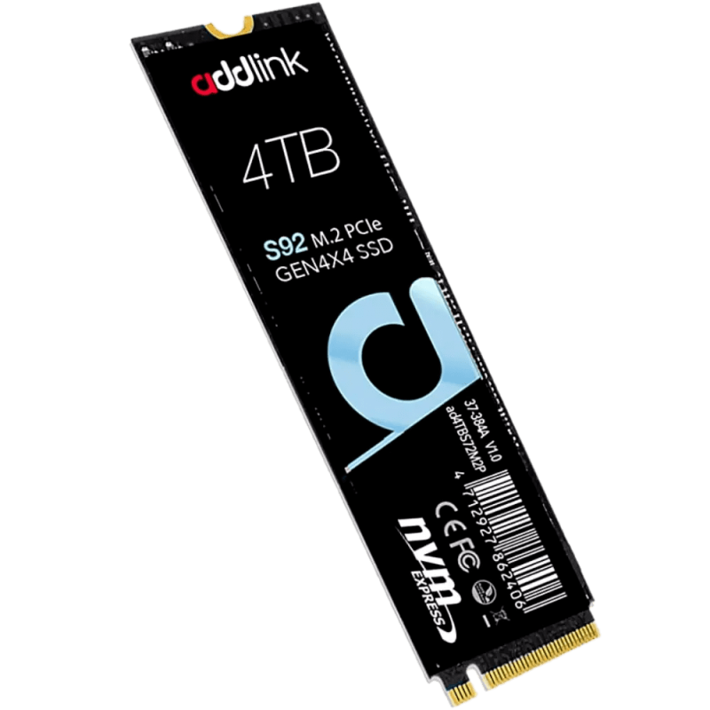 ADDLINK 4TB M.2 2280 PCIe GEN4X4 NVMe ADDLINK 4TB M.2 2280 PCIe GEN4X4 NVMe