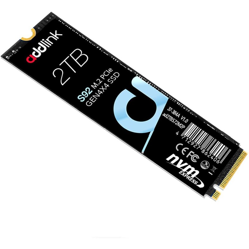 ADDLINK 2TB s92 M.2 2280 PCle GEN 4X4 NVME up to (R:4850, W:3600)