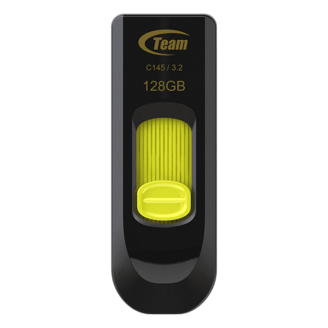 TEAM FORCE C145 3.2(3.1/3.0) FLASH DRIVE 128GB YELLOW TEAM FORCE C145 3.2(3.1/3.0) FLASH DRIVE 128GB YELLOW
