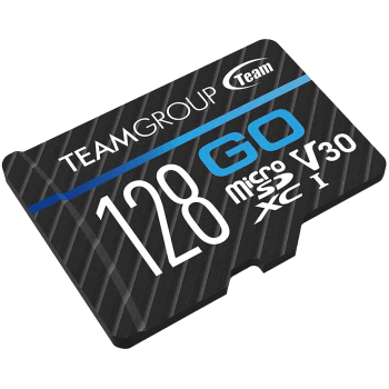 TEAM GROUP GO MICRO SDXC 128GB UHS-I U3 SPEED RETAIL W/1Adapter TEAM GROUP GO MICRO SDXC 128GB UHS-I U3 SPEED RETAIL W/1Adapter