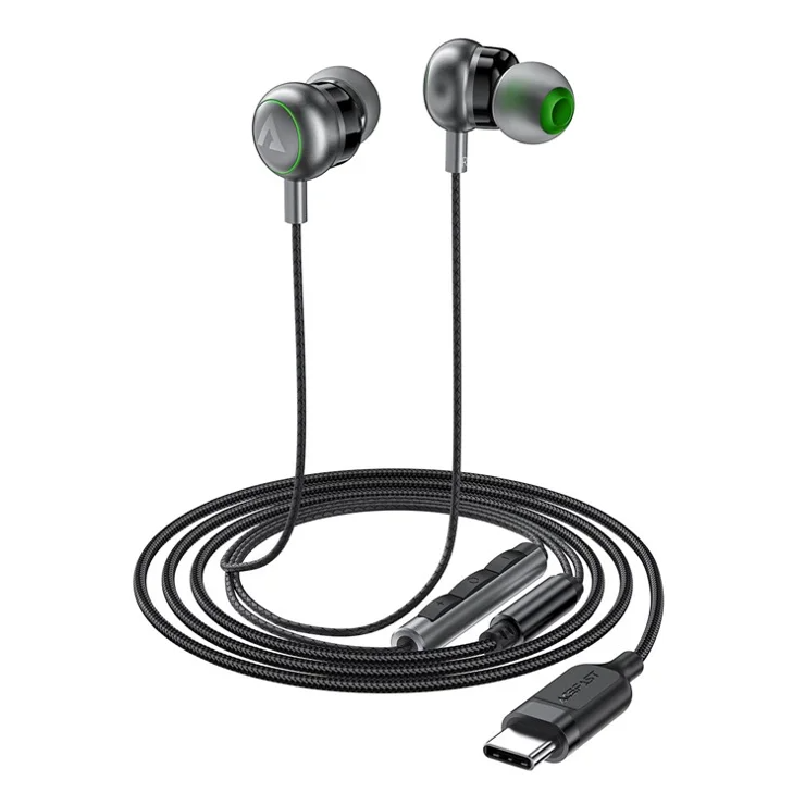 Acefast L5 USB-C in-ear wired earphones with mic Acefast L5 USB-C in-ear wired earphones with mic