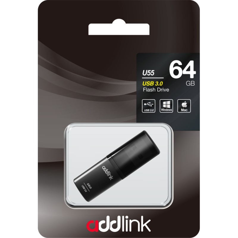 ADDLINK 64GB U55 FLASH DRIVE