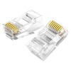 Ugreen 100x plug plug coupler end RJ45 8P8C Cat 6 transparent (60558) Ugreen 100x plug plug coupler end RJ45 8P8C Cat 6 transparent (60558)