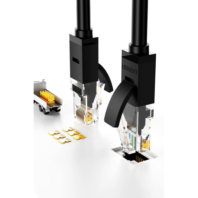 Ugreen cable internet network cable Ethernet patchcord RJ45 Cat 6 UTP 1000Mbps 2m black (20160) Ugreen cable internet network cable Ethernet patchcord RJ45 Cat 6 UTP 1000Mbps 2m black (20160)