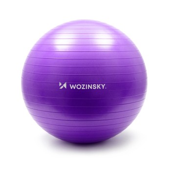 Wozinsky gym ball exercise ball 65 cm fitness purple 64271 Wozinsky gym ball exercise ball 65 cm fitness purple 64271
