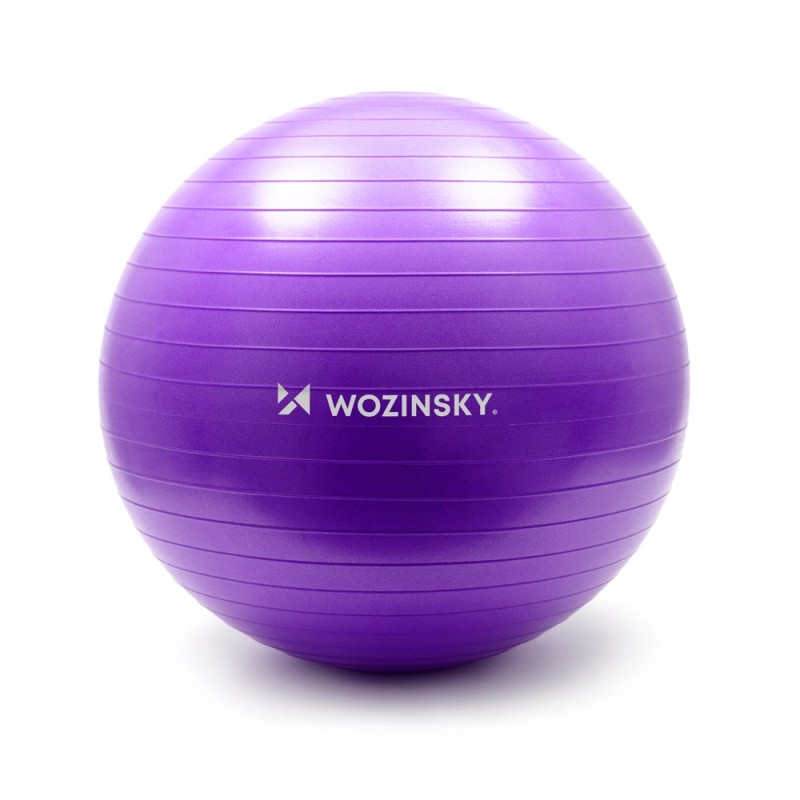 Wozinsky gym ball exercise ball 65 cm fitness purple 64271 Wozinsky gym ball exercise ball 65 cm fitness purple 64271