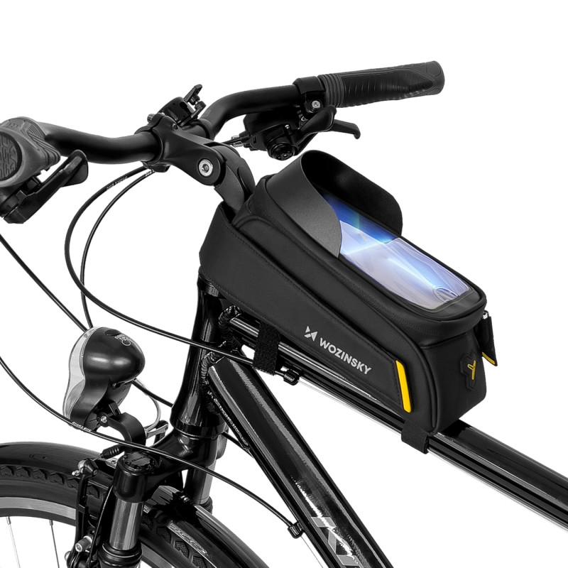 Wozinsky frame bike bag with phone case 1l black (WBB25BK) Wozinsky frame bike bag with phone case 1l black (WBB25BK)