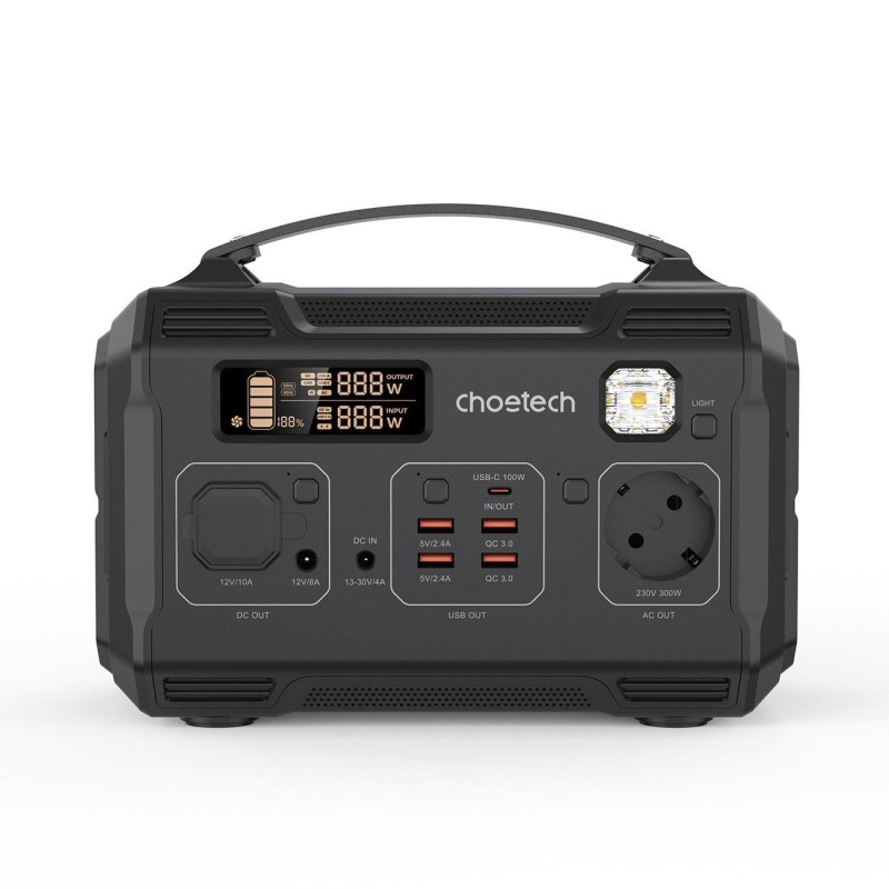 Choetech portable power bank 281Wh 300W black (BS002-V2) Choetech portable power bank 281Wh 300W black (BS002-V2)