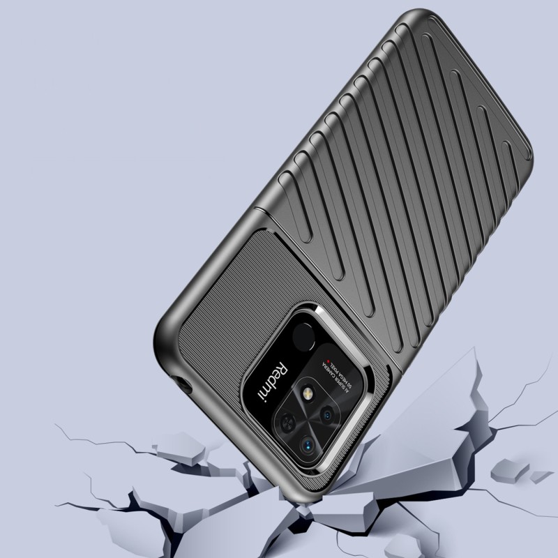 Thunder Case Flexible armored cover for Xiaomi Redmi 10C black Thunder Case Flexible armored cover for Xiaomi Redmi 10C black