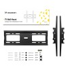 Wozinsky TV mount max 55`` / 45kg on the wall with adjustable tilt angle VESA 100x100mm / 400x400mm Wozinsky TV mount max 55`` / 45kg on the wall with adjustable tilt angle VESA 100x100mm / 400x400mm