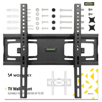 Wozinsky TV mount max 55`` / 45kg on the wall with adjustable tilt angle VESA 100x100mm / 400x400mm