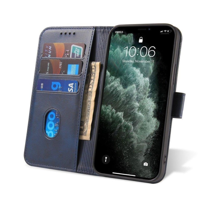 Magnet Case elegant case cover with a flap and stand function for Samsung Galaxy A13 5G blue Magnet Case elegant case cover with a flap and stand function for Samsung Galaxy A13 5G blue
