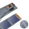 Choetech travel solar phone charger with USB 14W foldable gray (SC004)