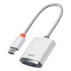 Baseus Lite Series HDMI to VGA adapter white (WKQX010002) Baseus Lite Series HDMI to VGA adapter white (WKQX010002)