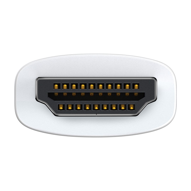 Baseus Lite Series HDMI to VGA adapter white (WKQX010002) Baseus Lite Series HDMI to VGA adapter white (WKQX010002)
