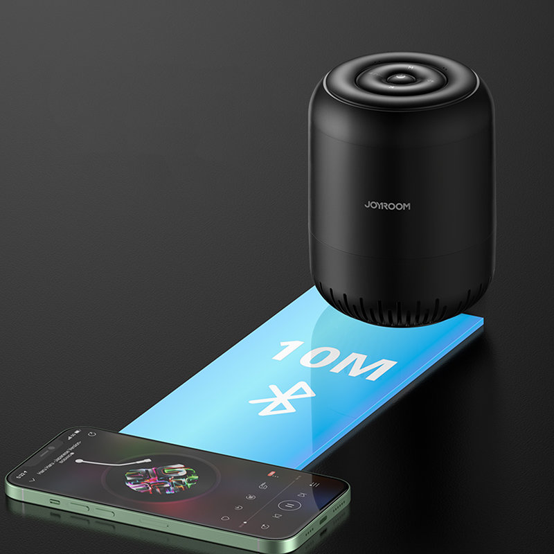 Joyroom portable wireless bluetooth speaker 5W 2200mAh black (JR-ML01) Joyroom portable wireless bluetooth speaker 5W 2200mAh black (JR-ML01)