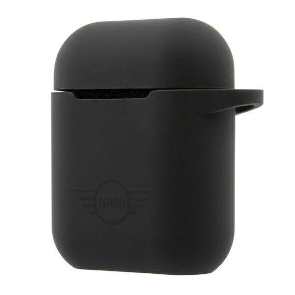 Mini MIACA2SLTBK AirPods cover czarny/black hard case Silicone Collection Mini MIACA2SLTBK AirPods cover czarny/black hard case Silicone Collection