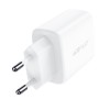 Acefast wall charger USB Type C / USB 20W, PPS, PD, QC 3.0, AFC, FCP white (A25 white) Acefast wall charger USB Type C / USB 20W, PPS, PD, QC 3.0, AFC, FCP white (A25 white)