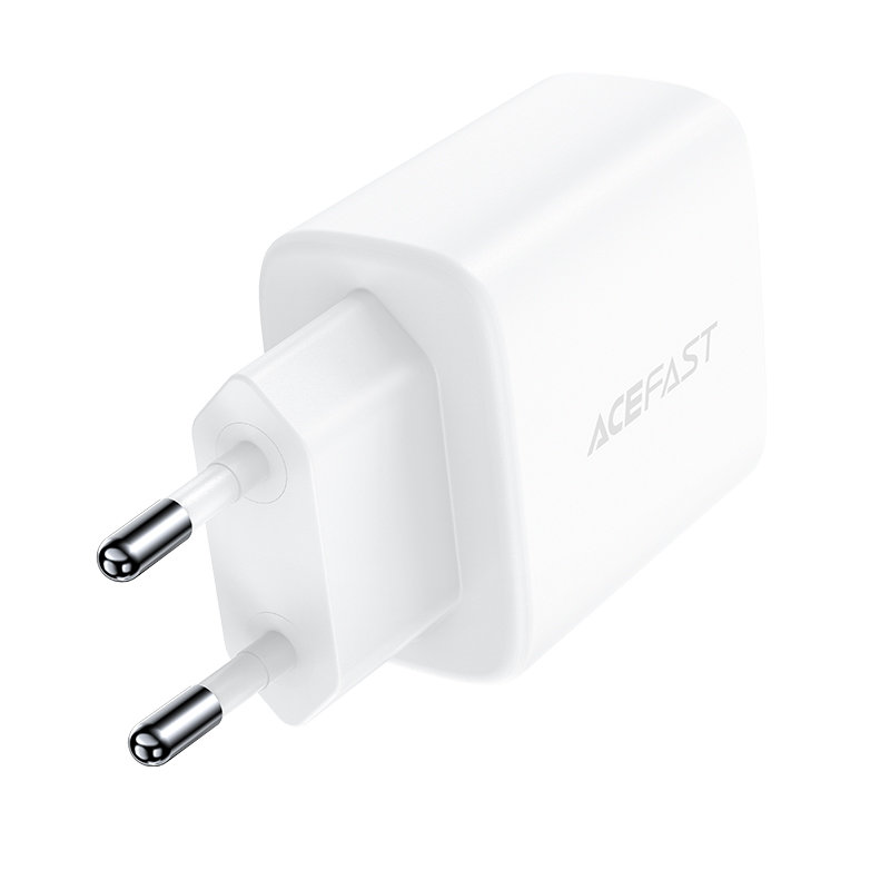 Acefast wall charger USB Type C / USB 20W, PPS, PD, QC 3.0, AFC, FCP white (A25 white) Acefast wall charger USB Type C / USB 20W, PPS, PD, QC 3.0, AFC, FCP white (A25 white)
