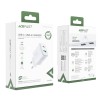 Acefast wall charger USB Type C / USB 20W, PPS, PD, QC 3.0, AFC, FCP white (A25 white) Acefast wall charger USB Type C / USB 20W, PPS, PD, QC 3.0, AFC, FCP white (A25 white)