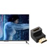 Ugreen adapter right angle connector HDMI bottom black (20109)