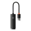 Baseus Lite Series adapter USB Type A - RJ45 LAN socket 100Mbps black (WKQX000001) Baseus Lite Series adapter USB Type A - RJ45 LAN socket 100Mbps black (WKQX000001)