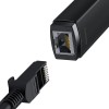 Baseus Lite Series adapter USB Type A - RJ45 LAN socket 100Mbps black (WKQX000001) Baseus Lite Series adapter USB Type A - RJ45 LAN socket 100Mbps black (WKQX000001)