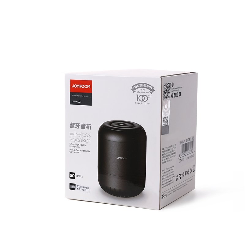 Joyroom portable wireless bluetooth speaker 5W 2200mAh white (JR-ML01) Joyroom portable wireless bluetooth speaker 5W 2200mAh white (JR-ML01)
