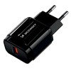 Wozinsky USB Quick Charge charger black (WWC-B02) Wozinsky USB Quick Charge charger black (WWC-B02)