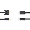 Ugreen cable adapter cable DVI (male) - HDMI (female) 0.15m black (20118) Ugreen cable adapter cable DVI (male) - HDMI (female) 0.15m black (20118)