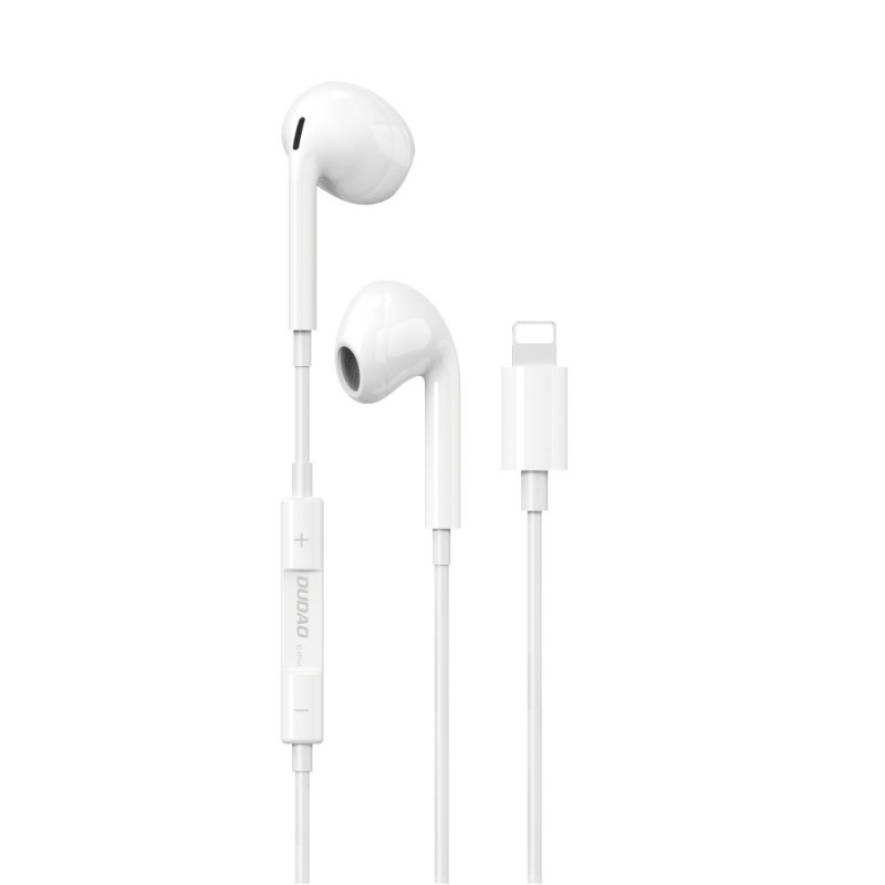 Dudao X14PROL-W1 in-ear headphones with Lightning connector white (X14PROL-W1) Dudao X14PROL-W1 in-ear headphones with Lightning connector white (X14PROL-W1)