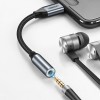 Ugreen Headphone Adapter with 3.5mm mini jack to USB Type C 10cm gray (30632) Ugreen Headphone Adapter with 3.5mm mini jack to USB Type C 10cm gray (30632)