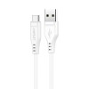 Acefast USB cable - USB Type C 1.2m, 3A white (C3-04 white) Acefast USB cable - USB Type C 1.2m, 3A white (C3-04 white)