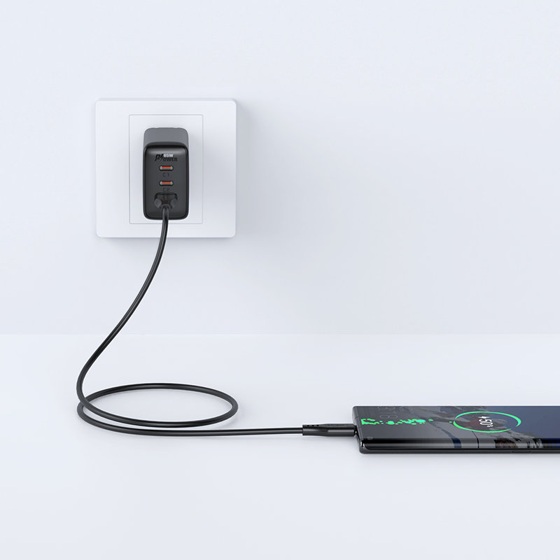 Acefast USB cable - USB Type C 1.2m, 3A white (C3-04 white) Acefast USB cable - USB Type C 1.2m, 3A white (C3-04 white)