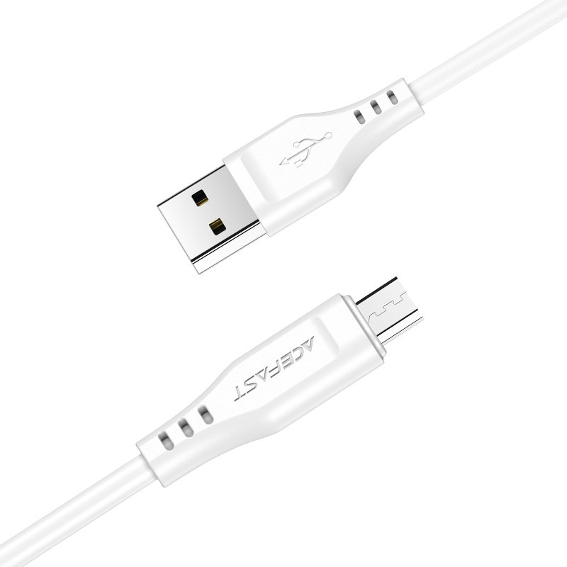 Acefast USB cable - micro USB 1.2m, 2.4A black (C3-09 black) Acefast USB cable - micro USB 1.2m, 2.4A black (C3-09 black)