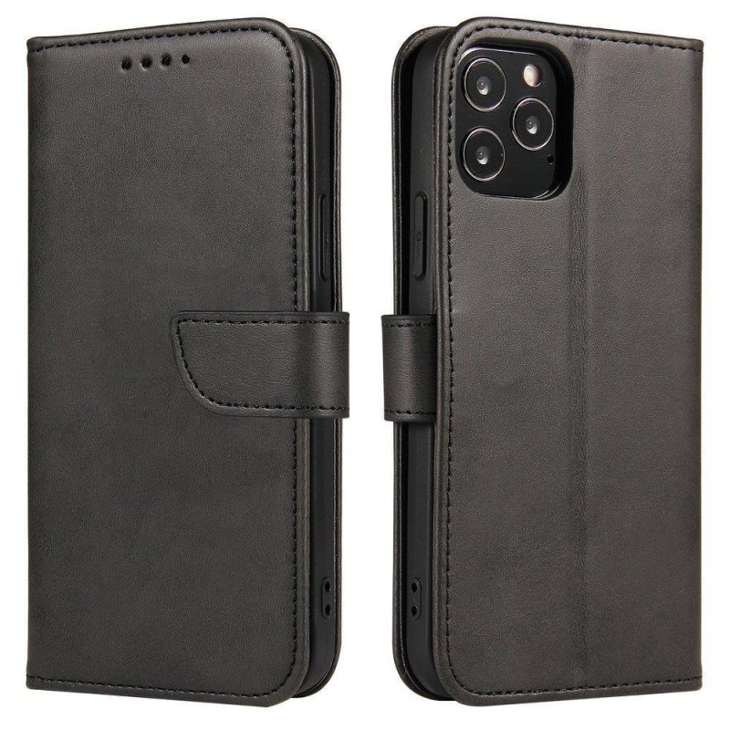 Magnet Case elegant bookcase type case with kickstand for Samsung Galaxy A52s 5G / A52 5G / A52 4G black Magnet Case elegant bookcase type case with kickstand for Samsung Galaxy A52s 5G / A52 5G / A52 4G black