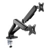Silver Monkey UM-800 holder for two monitors on a gas spring - black Silver Monkey UM-800 holder for two monitors on a gas spring - black