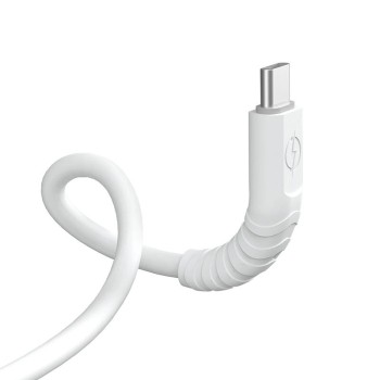 Dudao cable, cable USB Type C - USB Type C 6A 100W PD 1m white (TGL3C)