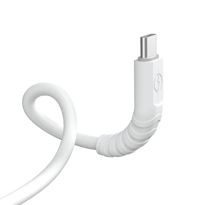 Dudao cable, cable USB Type C - USB Type C 6A 100W PD 1m white (TGL3C) Dudao cable, cable USB Type C - USB Type C 6A 100W PD 1m white (TGL3C)