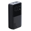 Joyroom JR-PBC07 20000mAh 30W mini power bank with USB-C and Lightning cables - black Joyroom JR-PBC07 20000mAh 30W mini power bank with USB-C and Lightning cables - black